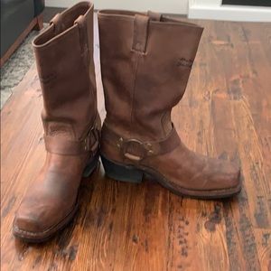 Leather Harley Davidson boots